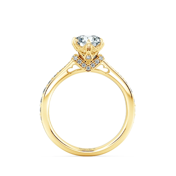 Nhẫn đính hôn Kim cương Solitaire Be Mine NCH9921 5